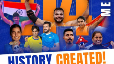 ’एशियन पैरा गेम्स में भारत का ऐतिहासिक परचम, 114 पदकों के साथ टीम इंडिया ने रचा नया इतिहास’, ’भारतीय पैरा खिलाड़ियों की अभूतपूर्व उपलब्धि पर वित्त मंत्री ओपी चौधरी ने दी बधाई’….