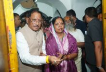 मुख्यमंत्री विष्णु देव साय ने शिवरीनारायण में भगवान नर-नारायण के किए दर्शन, प्रदेशवासियों की सुख-समृद्धि और खुशहाली की कामना…..