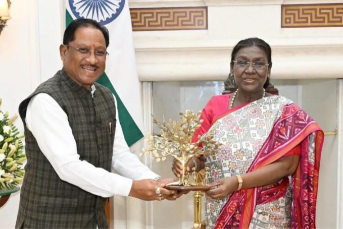 राष्ट्रपति द्रौपदी मुर्मु का बस्तर आगमन गौरव का अवसर, मुरिया दरबार में होंगी शामिल – मुख्यमंत्री विष्णुदेव साय…. राष्ट्रपति द्रौपदी मुर्मु का बस्तर आगमन गौरव का अवसर, मुरिया दरबार में होंगी शामिल – मुख्यमंत्री विष्णुदेव साय….