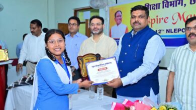इंस्पायर अवार्ड योजना से बच्चों में नवाचार और वैज्ञानिक सोच को मिल रहा प्रोत्साहन – शिक्षा मंत्री गजेन्द्र यादव…..