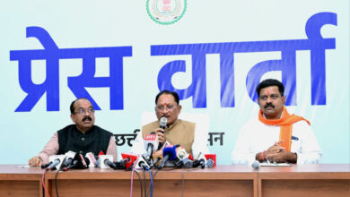 मुख्यमंत्री विष्णु देव साय और उप मुख्यमंत्री अरुण साव ने कैबिनेट की बैठक में लिए गए निर्णयों की जानकारी दी…. मुख्यमंत्री विष्णु देव साय और उप मुख्यमंत्री अरुण साव ने कैबिनेट की बैठक में लिए गए निर्णयों की जानकारी दी….