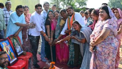 मुख्यमंत्री विष्णु देव साय के नेतृत्व में गांवों के विकास और बुनियादी सुविधाओं के विस्तार को मिल रही प्राथमिकता : राजस्व मंत्री वर्मा…..