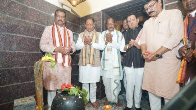 मुख्यमंत्री विष्णु देव साय ने रामचंडी मंदिर में पूजा-अर्चना कर प्रदेश की खुशहाली एवं सुख-समृद्धि की कामना की….