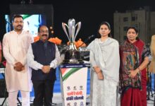 देश में खेलों को बढ़ावा देने के लिए बड़े पैमाने पर हो रहा आयोजन – केंद्रीय खेल राज्य मंत्री डॉ.खड़से….. देश में खेलों को बढ़ावा देने के लिए बड़े पैमाने पर हो रहा आयोजन – केंद्रीय खेल राज्य मंत्री डॉ.खड़से…..