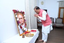 मुख्यमंत्री विष्णु देव साय ने लौह पुरुष सरदार वल्लभभाई पटेल की जयंती पर उन्हें किया नमन…..