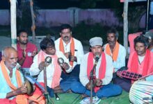 माता की भक्ति में रमे उप मुख्यमंत्री विजय शर्मा, हाथों में मंजीरा लेकर ग्रामीणों के साथ गाए जसगीत….