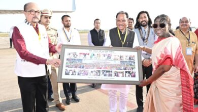 राष्ट्रपति द्रौपदी मुर्मु छत्तीसगढ़ प्रवास के पश्चात रायपुर से हुईं रवाना….