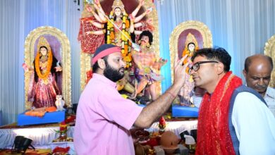 महानवमी पर वित्त मंत्री ओ.पी. चौधरी ने रायगढ़ के विभिन्न दुर्गा पूजा पंडालों में की माँ दुर्गा की पूजा-अर्चना…