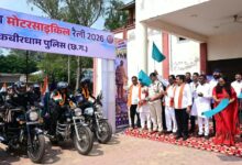 राष्ट्रीय एकता और नशामुक्त भारत का संदेश लेकर कबीरधाम पहुंची राष्ट्रीय बाइक रैली का भव्य स्वागत, उप मुख्यमंत्री विजय शर्मा ने राष्ट्रीय बाइक रैली को हरी झंडी दिखाकर मध्यप्रदेश के लिए किया रवाना…..