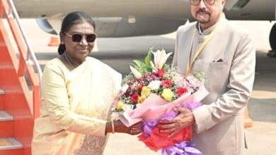 राष्ट्रपति मुर्मु का छत्तीसगढ़ आगमन पर हुआ आत्मीय स्वागत….